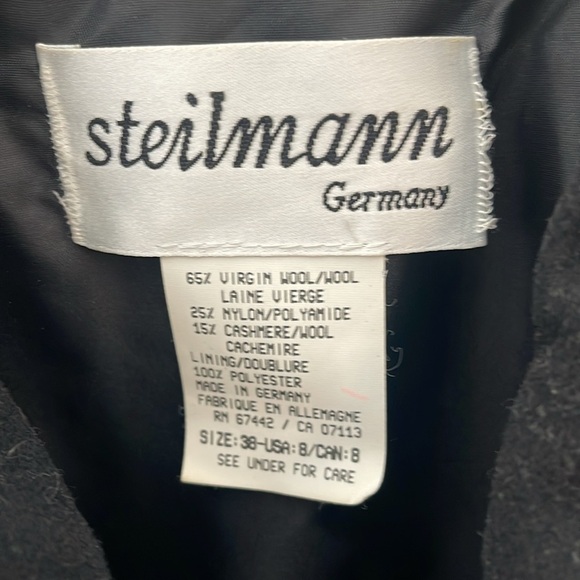❤️ 🆕 STEILMANN Jacket Size 38 Made In Germany - Picture 4 of 4